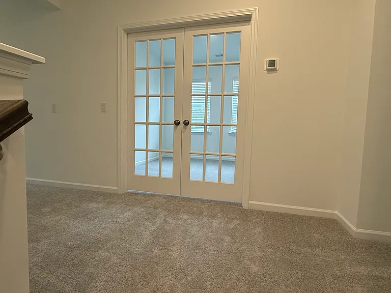 French Doors Leading to the Versatile Room