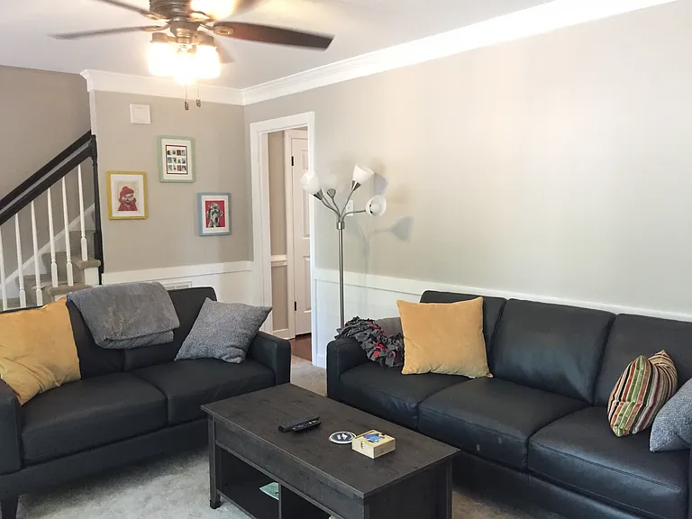 Example of furnished family room