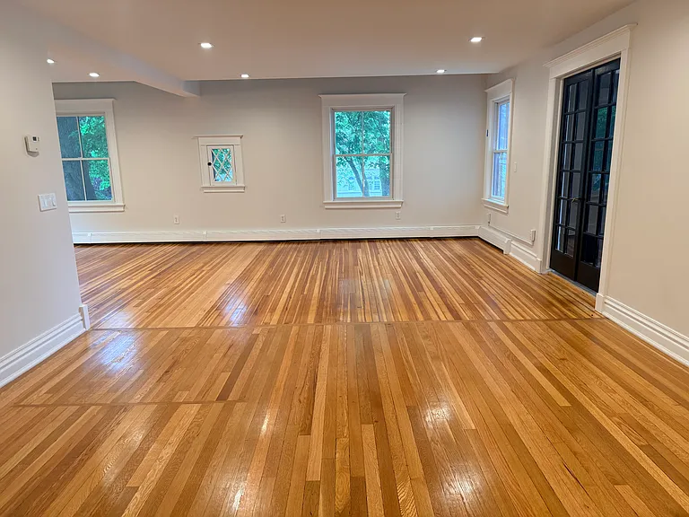 View from living room area and sitting area