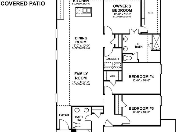 The Colony Cameron Floorplan
