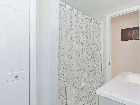 Renovated bathroom