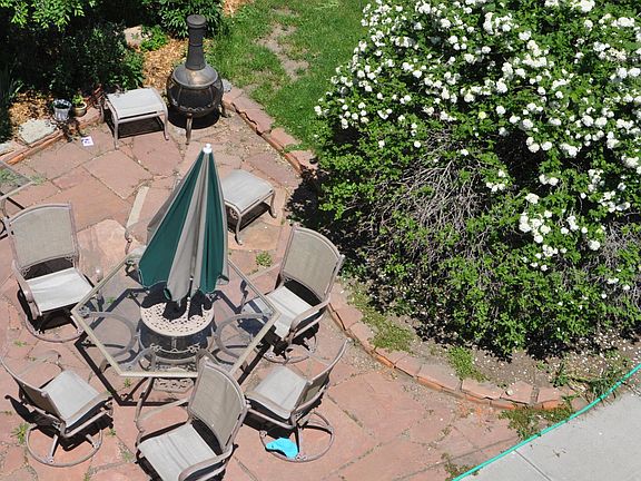 Shared patio space for chilling and entertaining