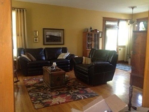 Living Room with Fireplace