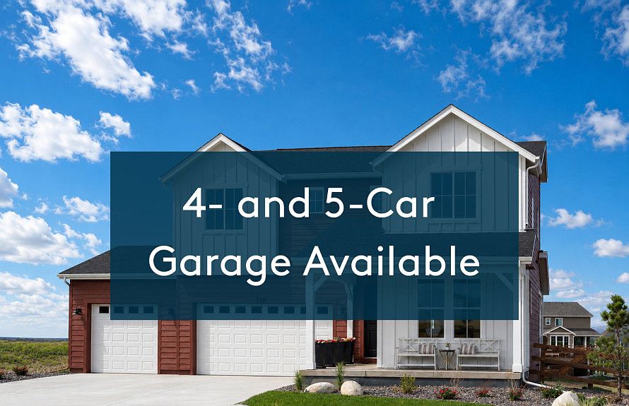 4 - and 5-Car Garage Available