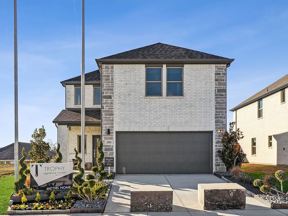 Southridge Willow Model Home in McKinney TX by Trophy Signature Homes