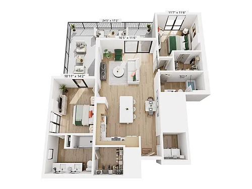 Floor plan B10