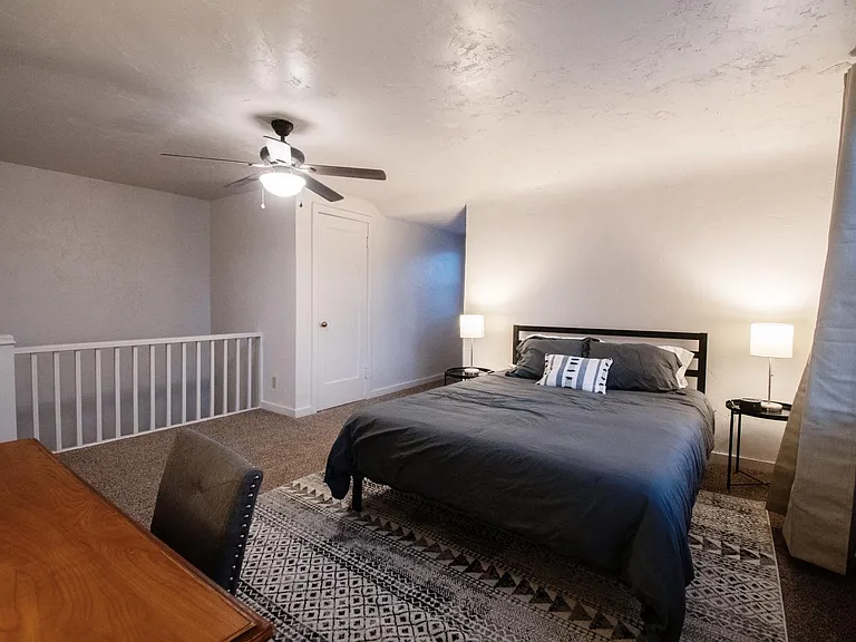 Loft master suite
