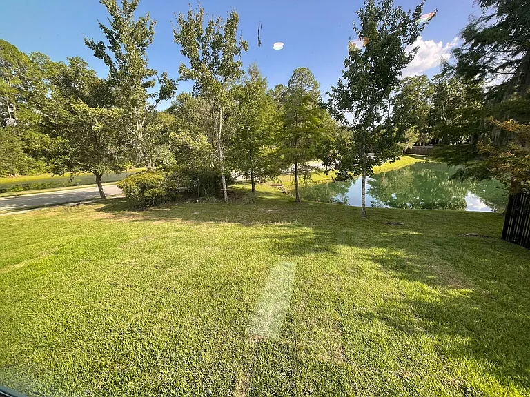 View from Master bedroom and back porch