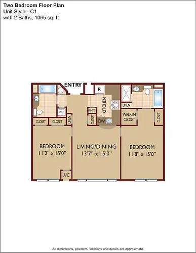 Floor plan $2.81/sq.ft. - C