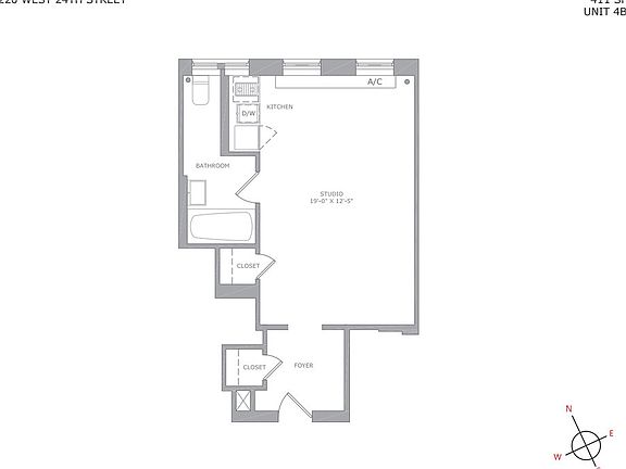 2nd image of 220 W 24th St APT 2B