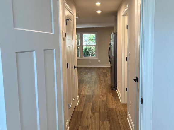 Hallway and bedrooms