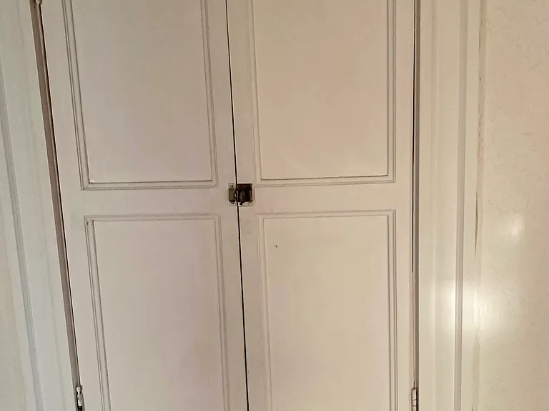 Hallway linen closet