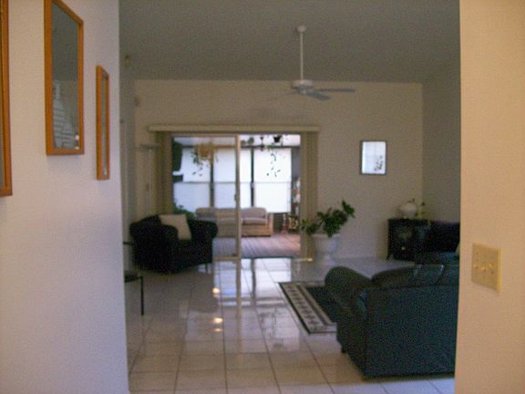 front door entrance into living room