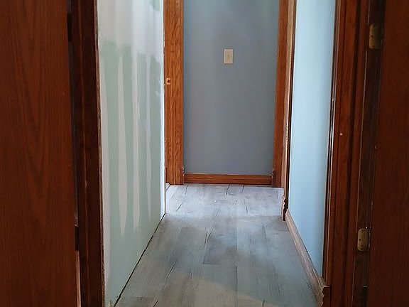 New vinyl in hallway 