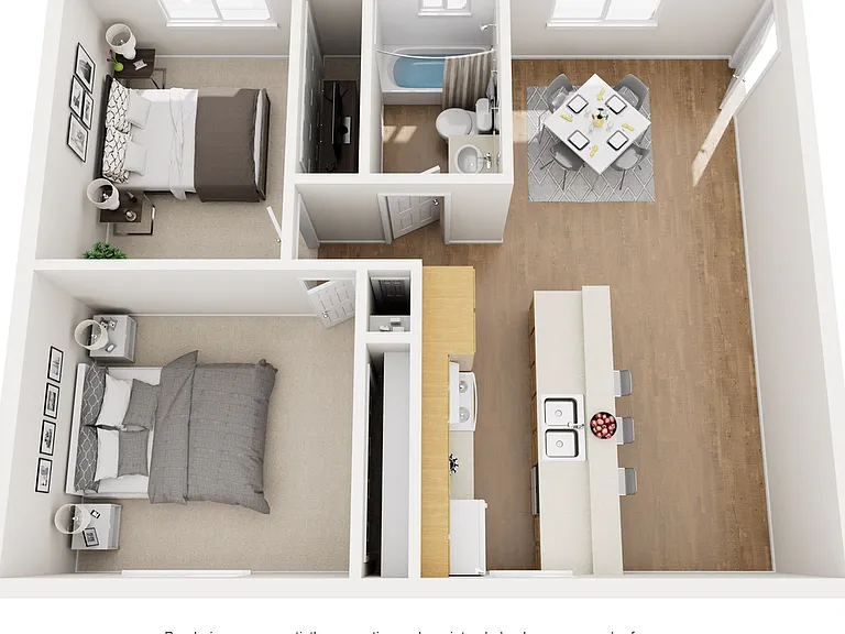 Explore this chic urban retreat with a thoughtfully designed layout. Explore this chic urban retreat with a thoughtfully designed layout.