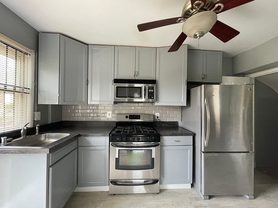 Kitchen near back window