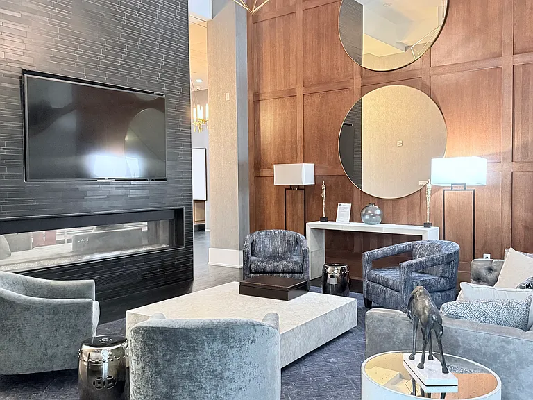 community lounge area