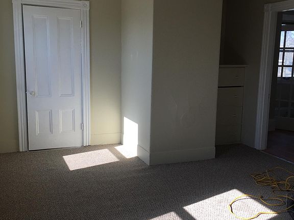 Large bedroom with built in drawers