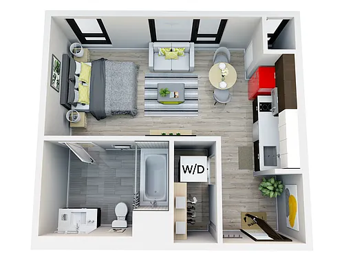Floor plan The Studio