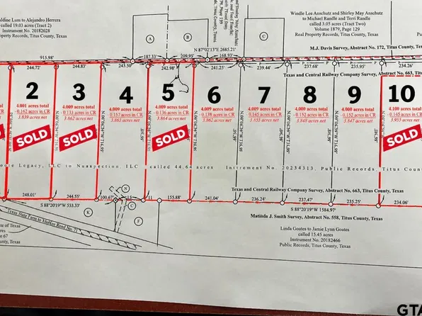 N County Road 4 Lot 3925, Mount Pleasant, TX 75455