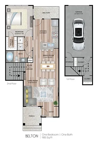 Floor plan Belton