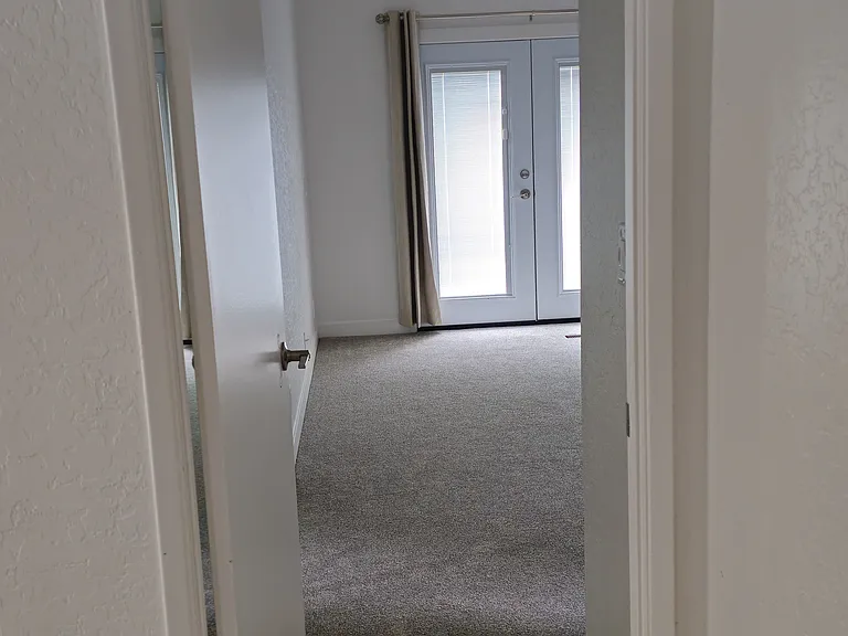 Leading into master bedroom