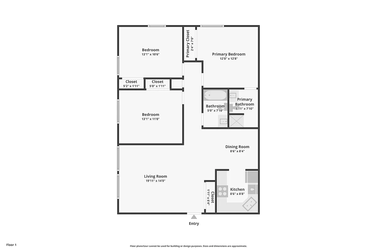 Floor plan 3 Bedroom