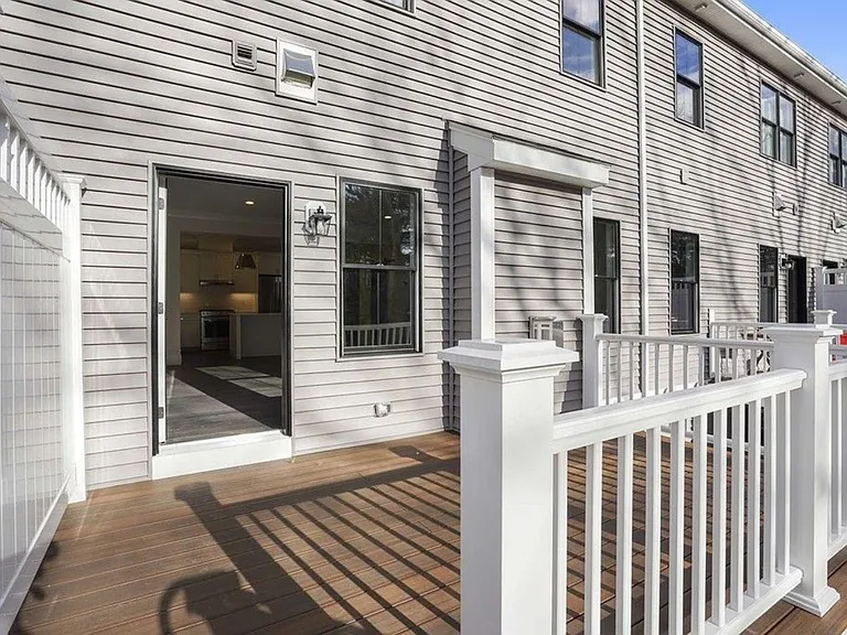 Semi private patio