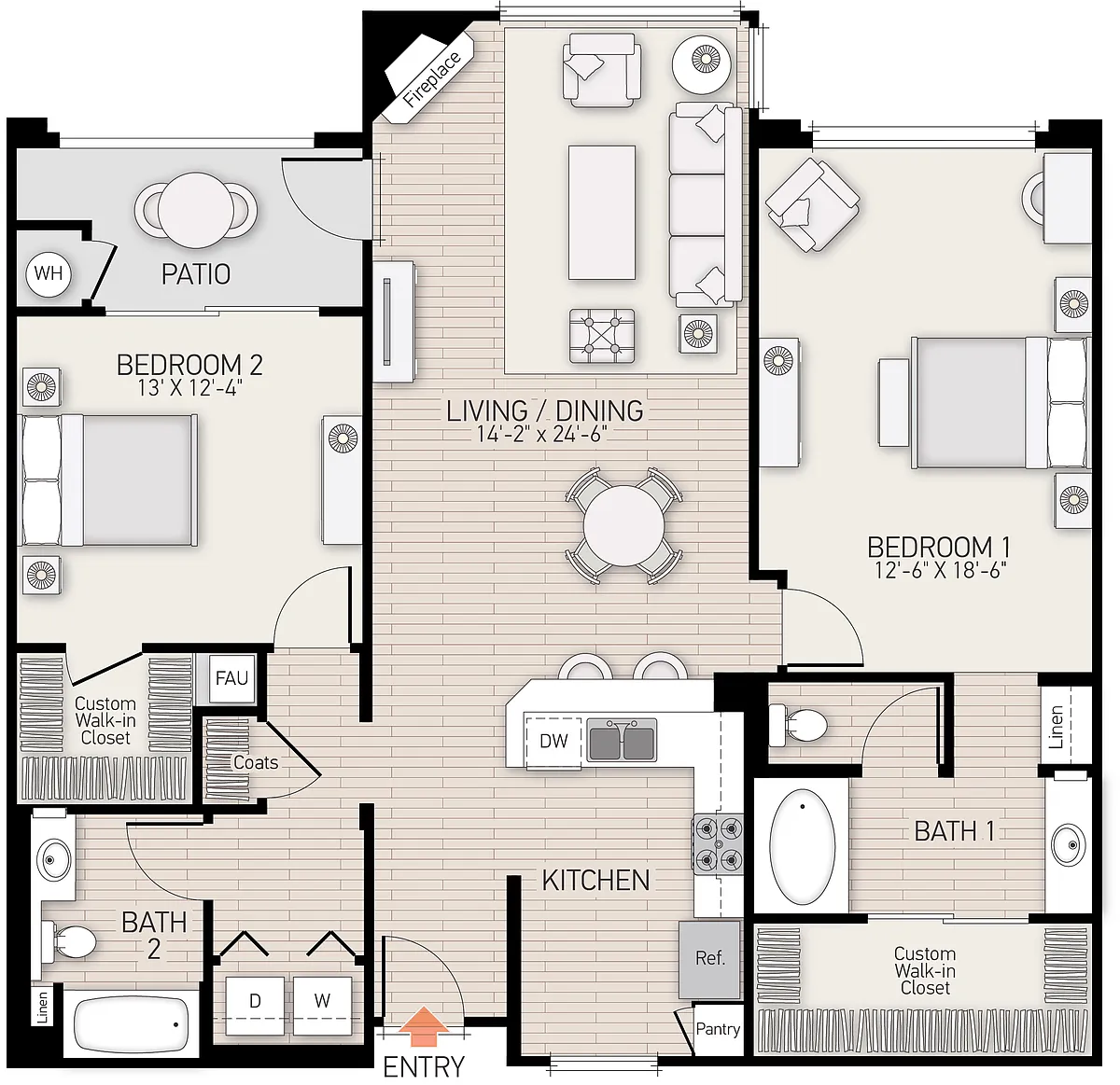 Floor plan Plan 4