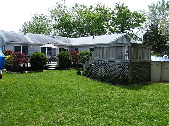 Large backyard
