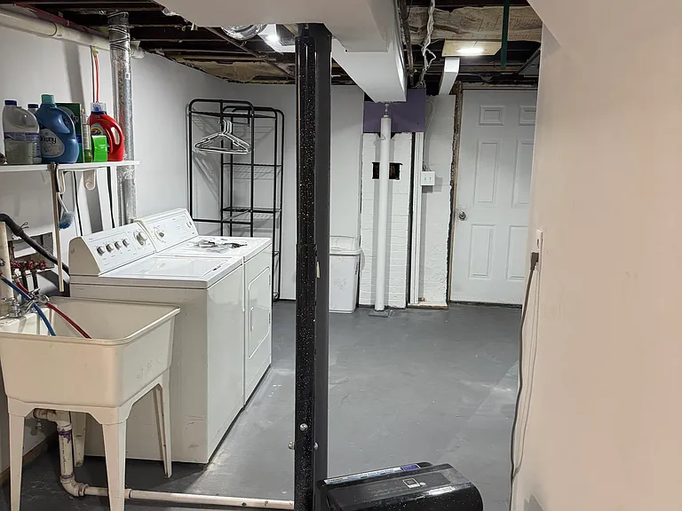 laundry area