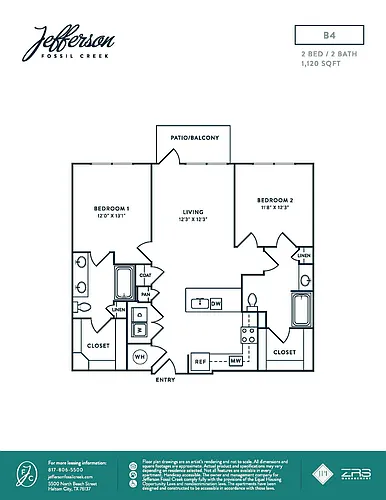 Floor plan B4- Attainable