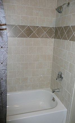 custom tiled shower