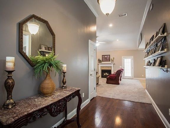 Foyer with Hardwood Floors