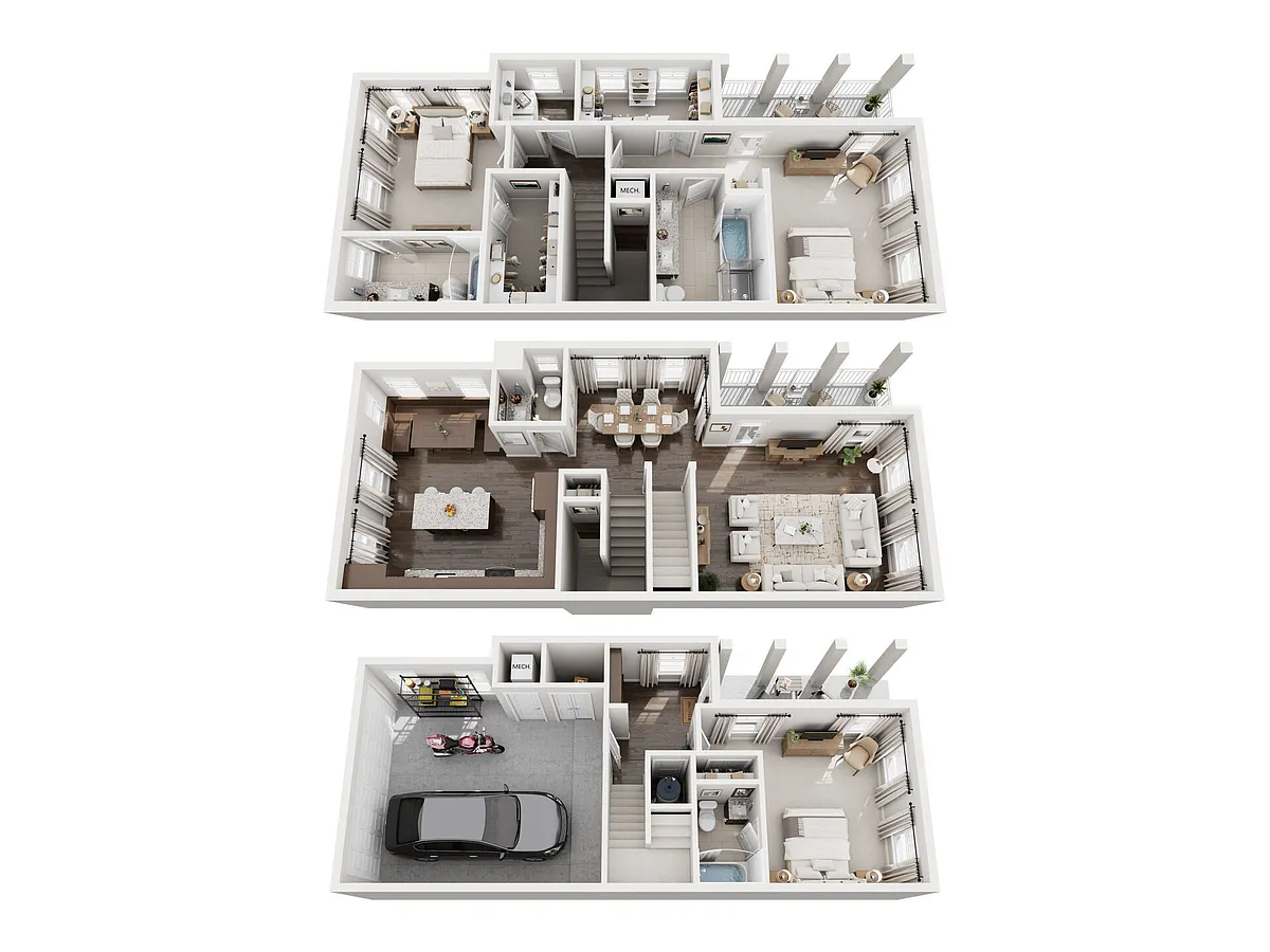 Floor plan TH4