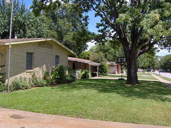 Lovely landscaped front yard