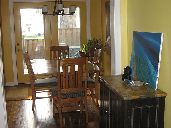 Beautiful hardwood floors throughout the home