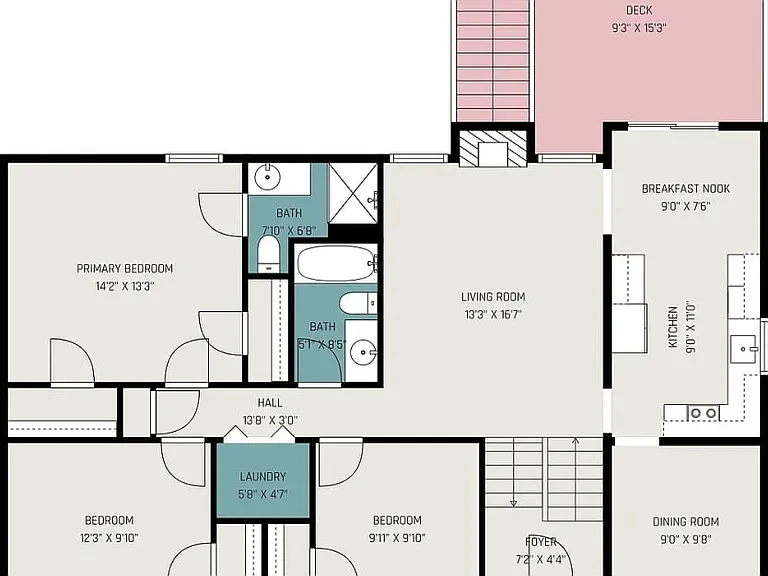 The architectural overview highlights a well-planned layout, showcasing each room and area for effortless navigation and enjoyable living.
