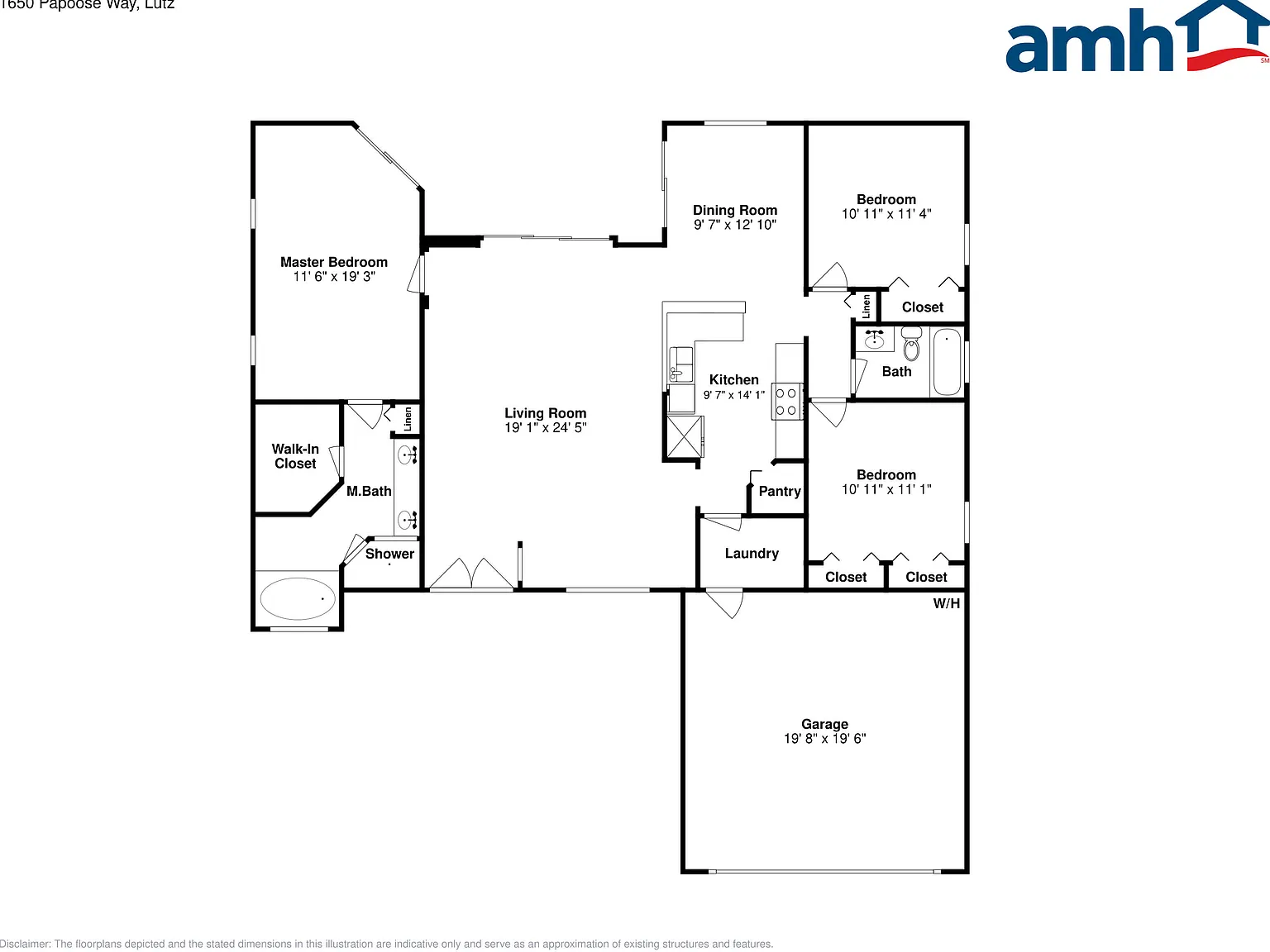 3 bed, 2.0 bath, 1662 sqft, $2,420 — Photo 2
