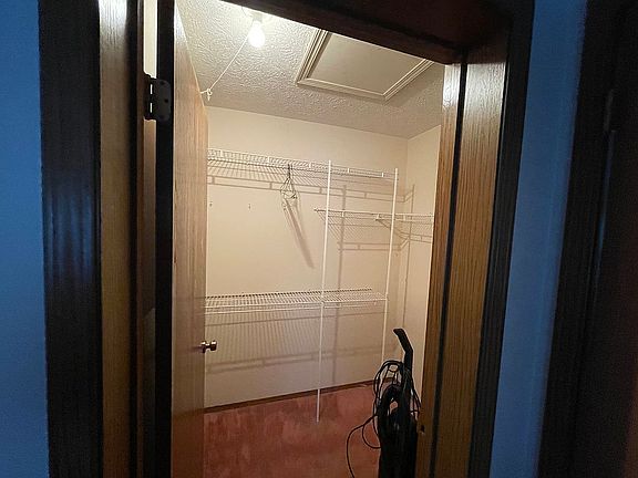 Master walk-in closet