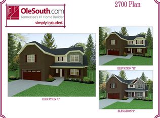 2700 Elevation GHI Plan, Brandon Woods, Spring Hill, TN 37174