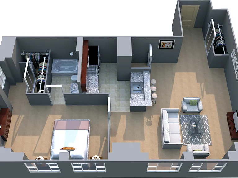 The Apartments at Charles Plaza — Photo 12
