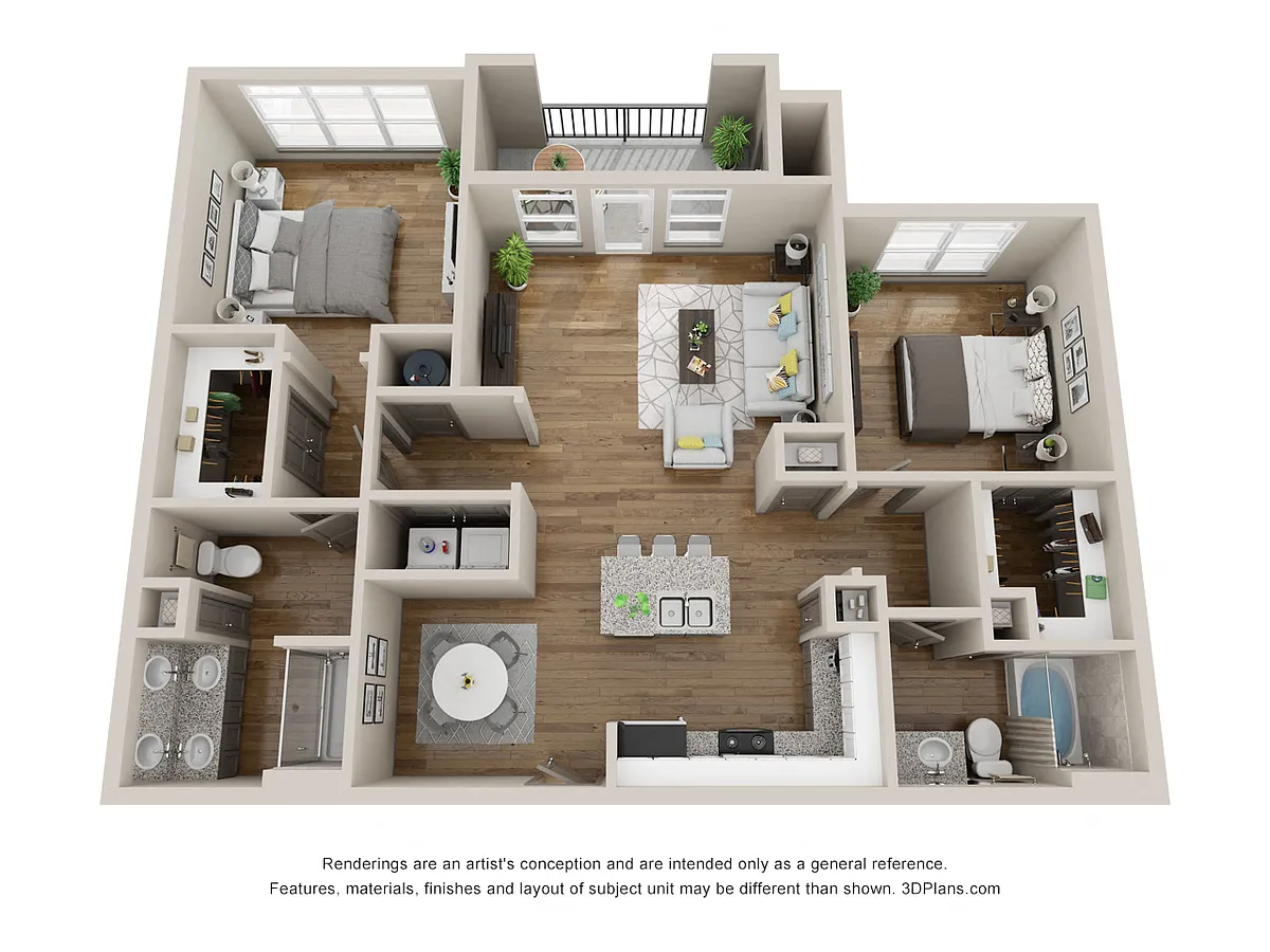 Floor plan B1