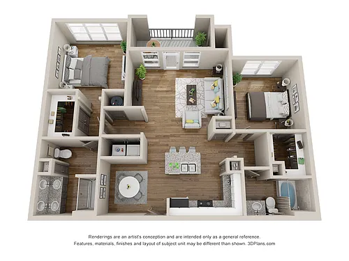 Floor plan B1