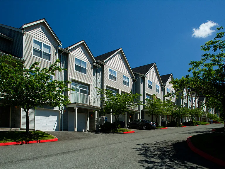 Spacious three- and four-bedroom townhomes with attached garages