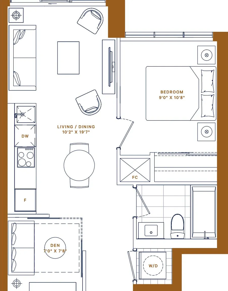 2 bed, $2,300 — Photo 2