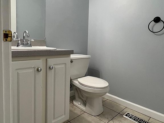 Half bath on first floor