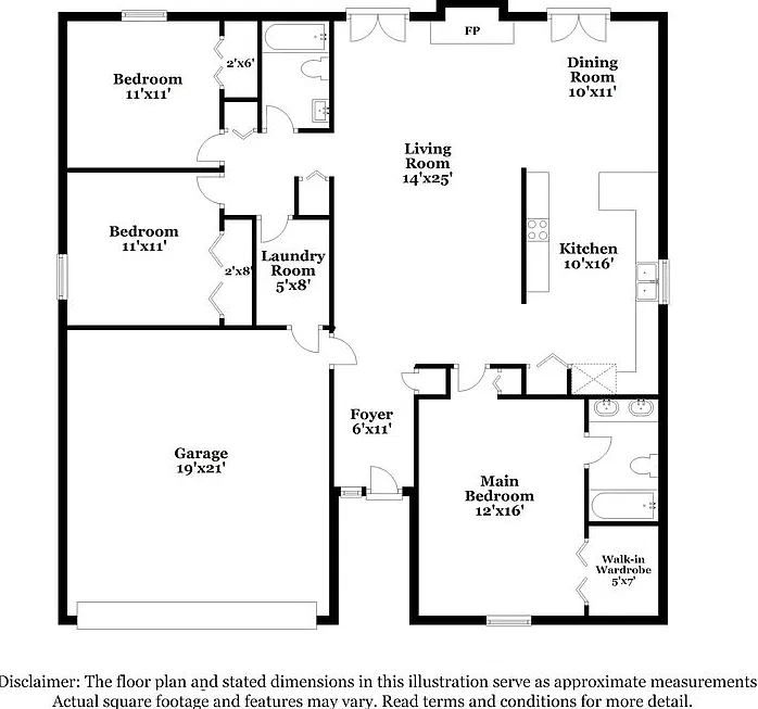 3 bed, 2.0 bath, 1476 sqft, $1,750 — Photo 2