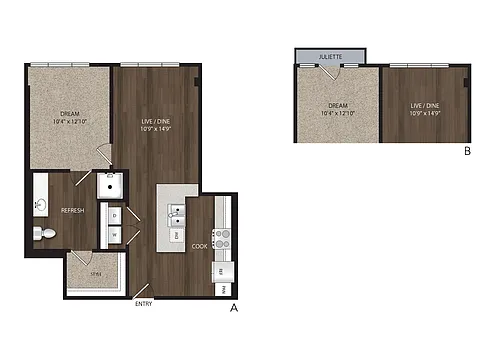 Floor plan P-A12 A Type A