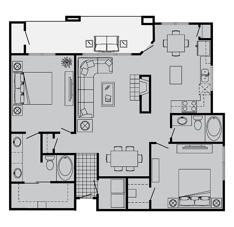 Floor plan J